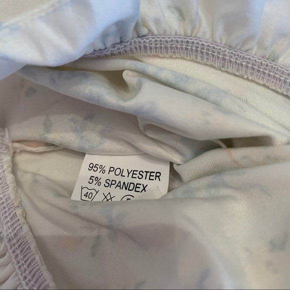 Buister top floral lingerie crop shirt - Picture 8 of 8